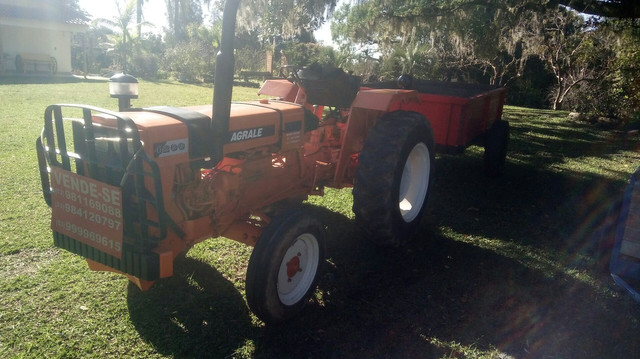 Trator agrale 4200 + reboque 2 toneladas