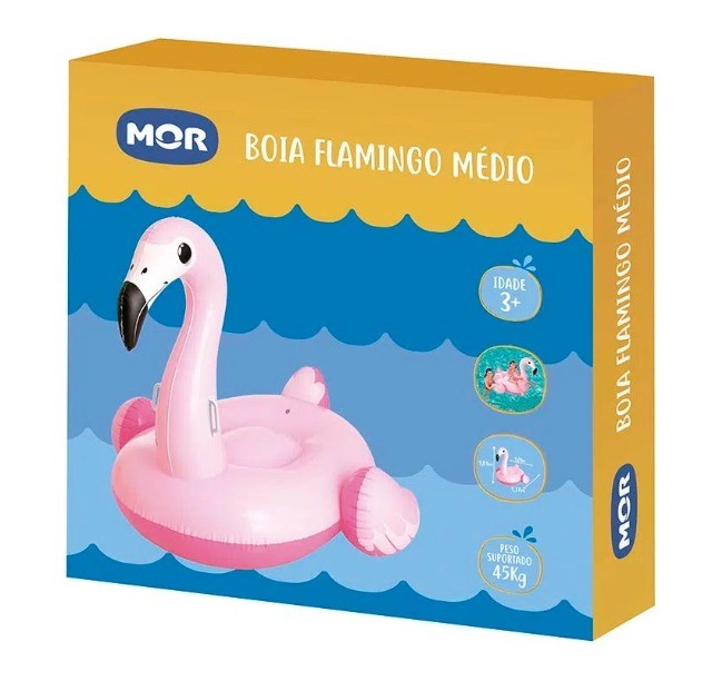 Bóia Inflável Infantil Flamingo Mor. Praia, Piscina E Lagoa.