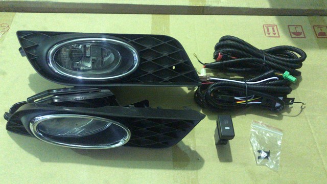 Kit farol de milha neblina Honda city crv hrv new civic Fit g10 - Foto 2
