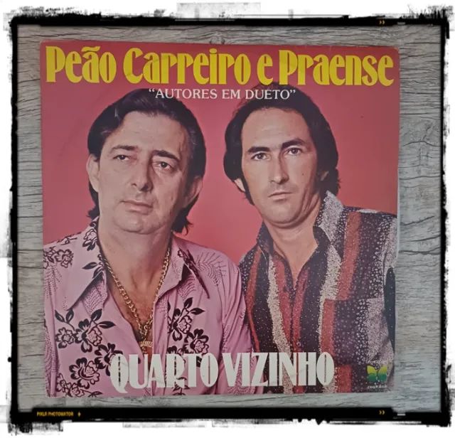 Disco de vinil Peão Carreiro e Praense-compositores em duetos - Vinil  Records