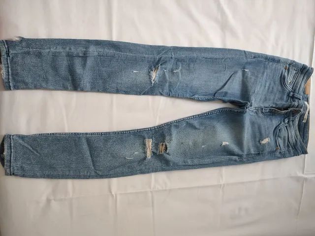 calça jeans zara