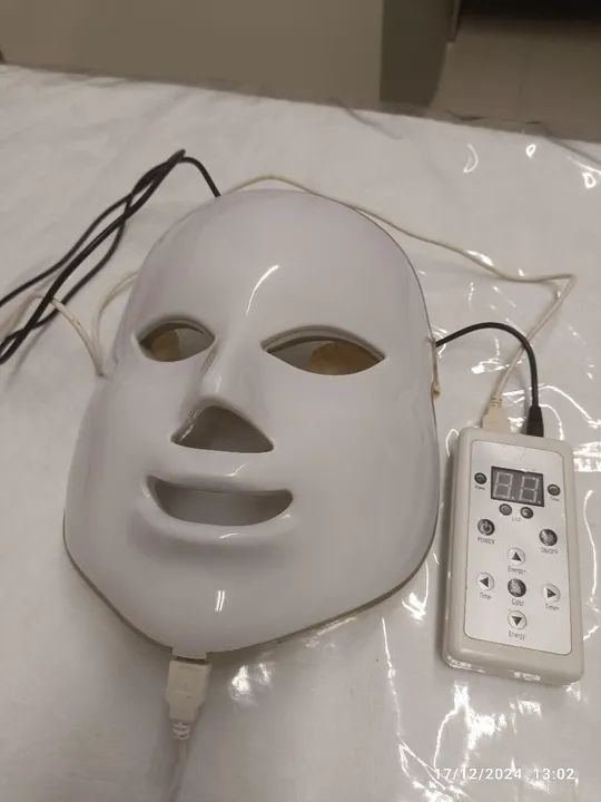 Máscara de LED para tratamento facial - Foto 5