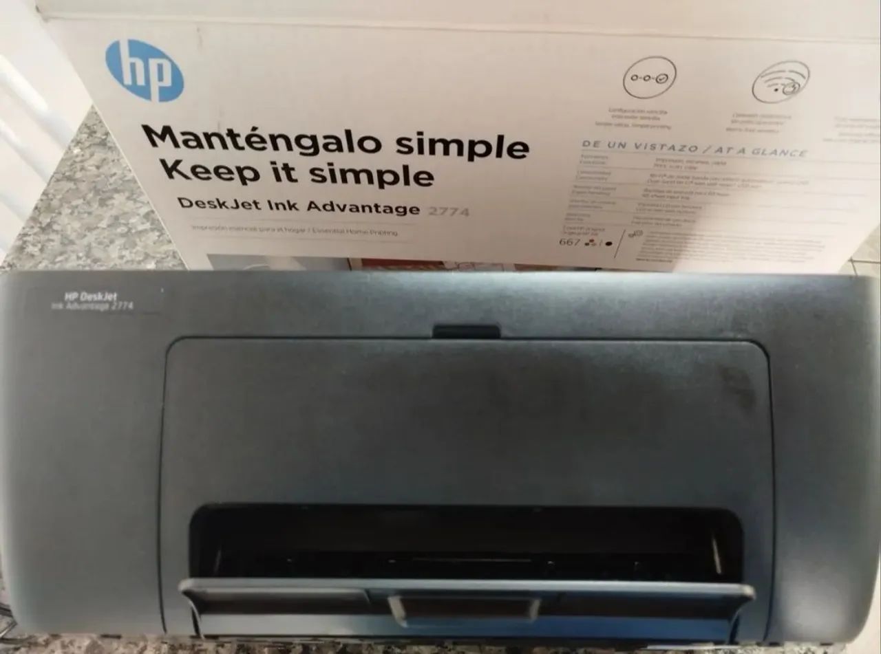 Impressora HP Ink Advantage DeskJet  - Foto 2