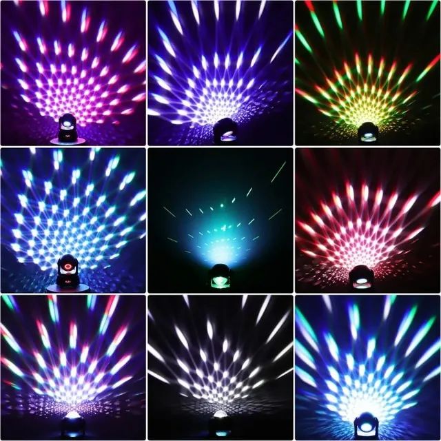 Oferta!!! Mini Moving DMX Double Face 3x1 Led Laser - Foto 4