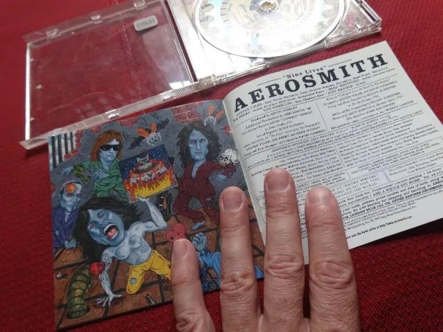 Cd Aerosmith Nine Lives - Foto 2