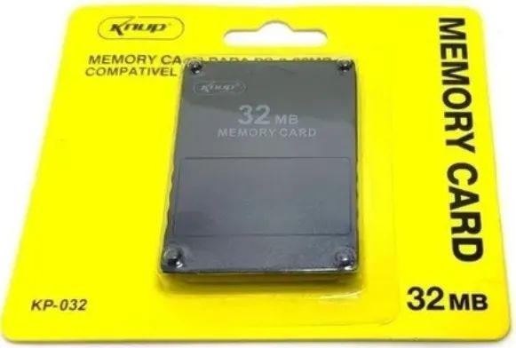 Memory Card 8mb 16mb 32mb para PS2 Novo Lacrado - Foto 2