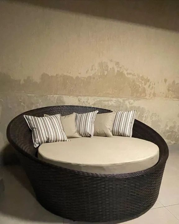 Chaise orbital - Sofá Redondo em fibra  - Foto 2