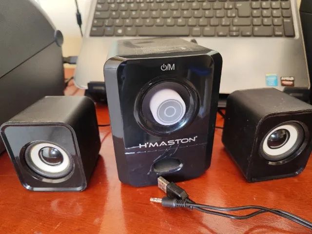 Caixinha de som para PC Usada em ótimo estado para PC, facil de usar só conectar