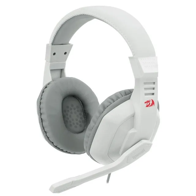 Headset Gamer Redragon Ares White P2 C/ Adaptador P3 - WZetta