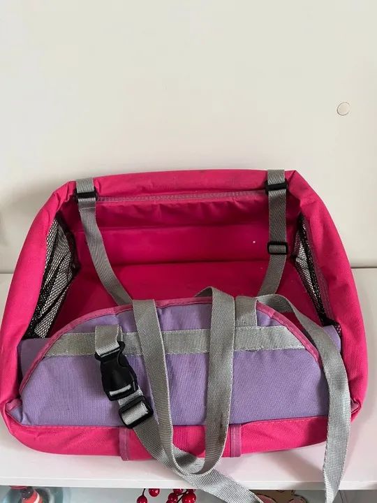 Assento pet para transporte pouquíssimo usado - Foto 2