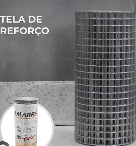 Galvanizada Rolo de Tela Galvanizada Reforçada Viveiro,Cercado,Galinheiro  - Foto 3