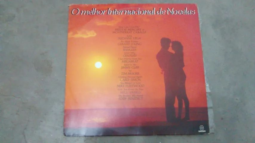 Disco de Vinil  O Melhor Internacional De Novelas 1992