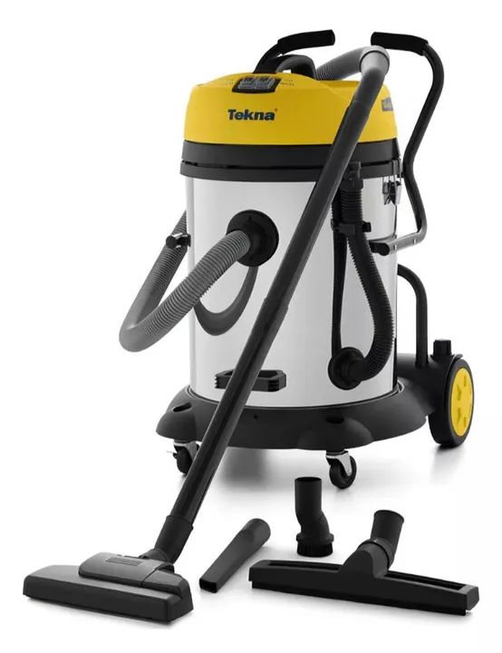 Aspirador tekna 60 litros inox 220v motor duplo 