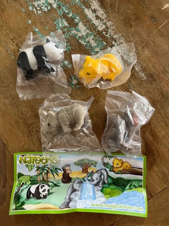 Coleção rara Kinder Ovo