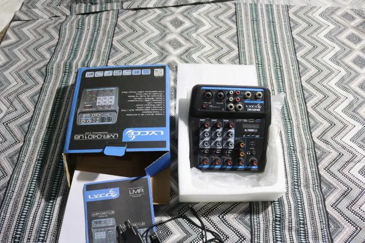 Mesa 4 Canais 0401 Usb Player Rec Bluetooth Efeito Interface - Foto 4