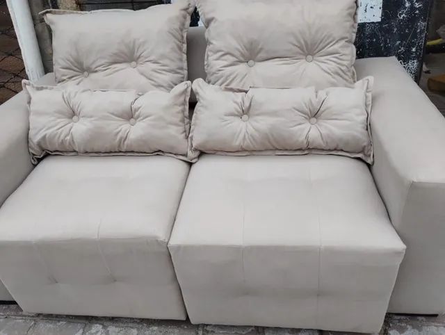 Sofa retrátil 1,60cm preço de fábrica 