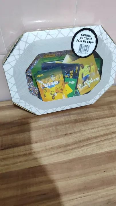 60  Cards da Copa embalagem lacrada