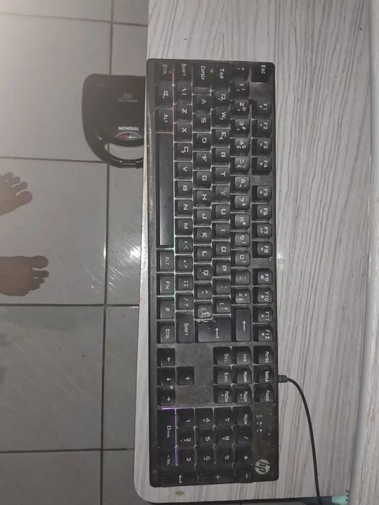 Teclado semi mecanico - Foto 4