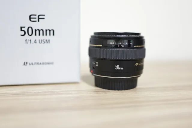 Lente Canon EF 50mm f/1.4 USM - Foto 4