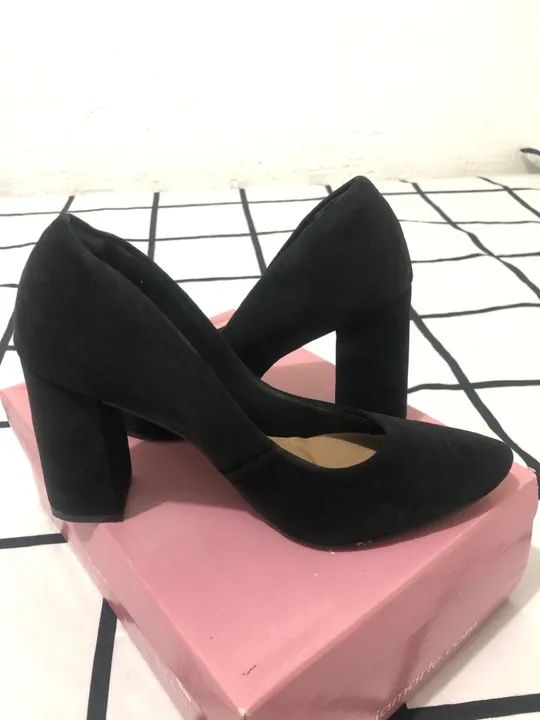Sapato Preto 38 - Foto 2