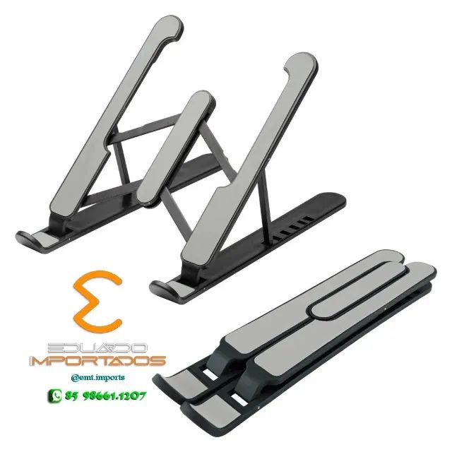 Suporte Universal de Mesa Dobrável para Smartphone e Tablet LE-031 - Foto 3