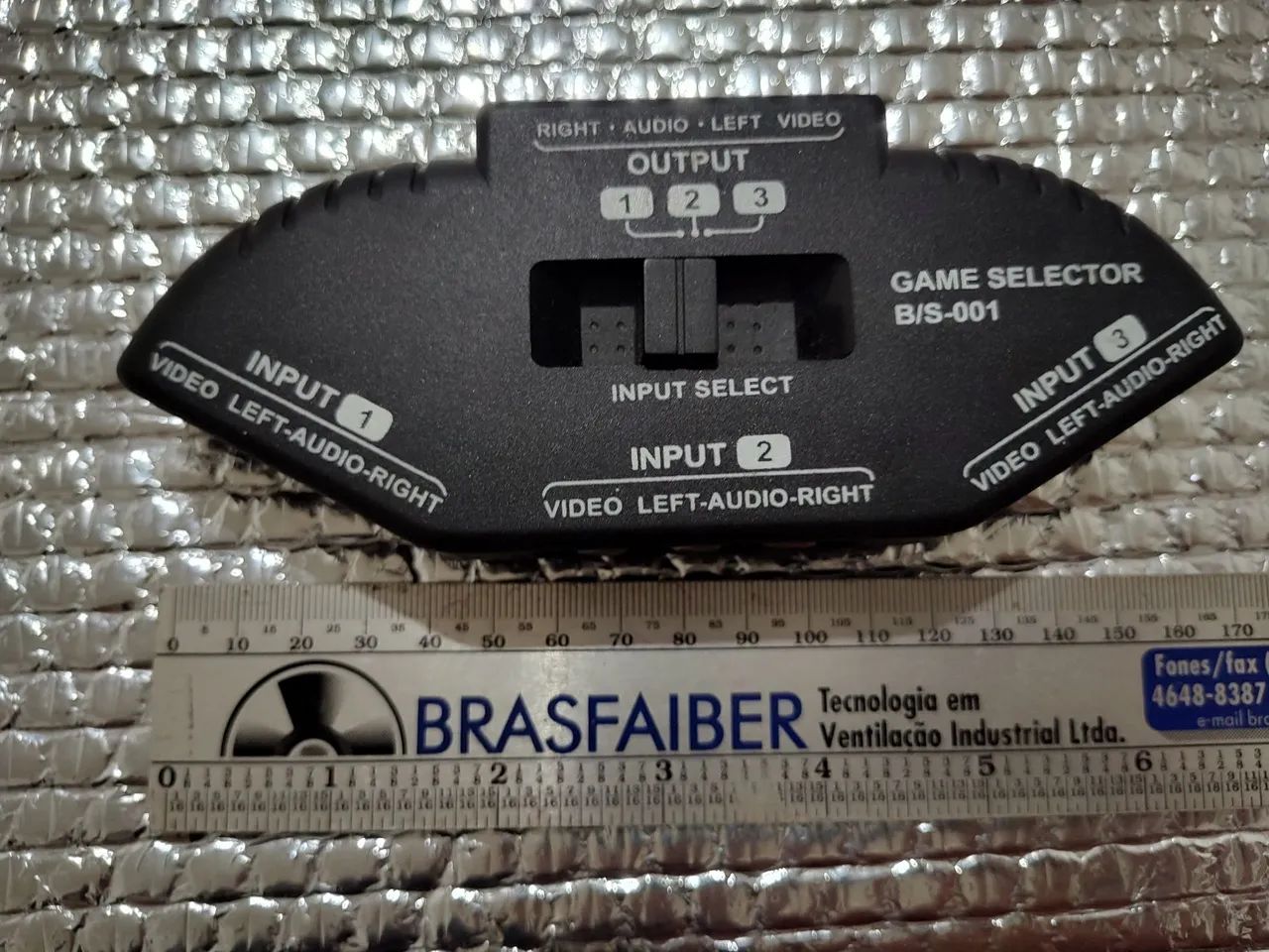 CHAVE SELETORA DE GAME B/S-001