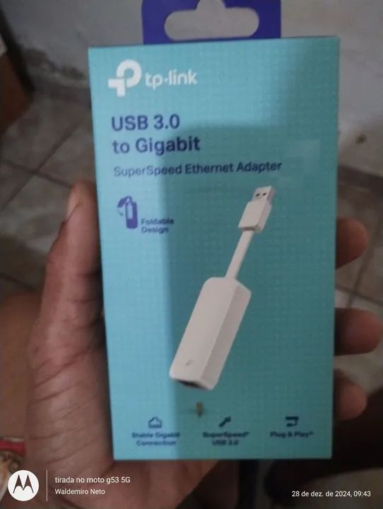 Adaptador USB 3.0 para Gigabit TP-Link