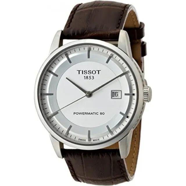 Rel gio Tissot T Classic Luxury Powermatic 80 Brown Leather