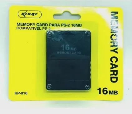 Memory Card 8mb 16mb 32mb para PS2 Novo Lacrado