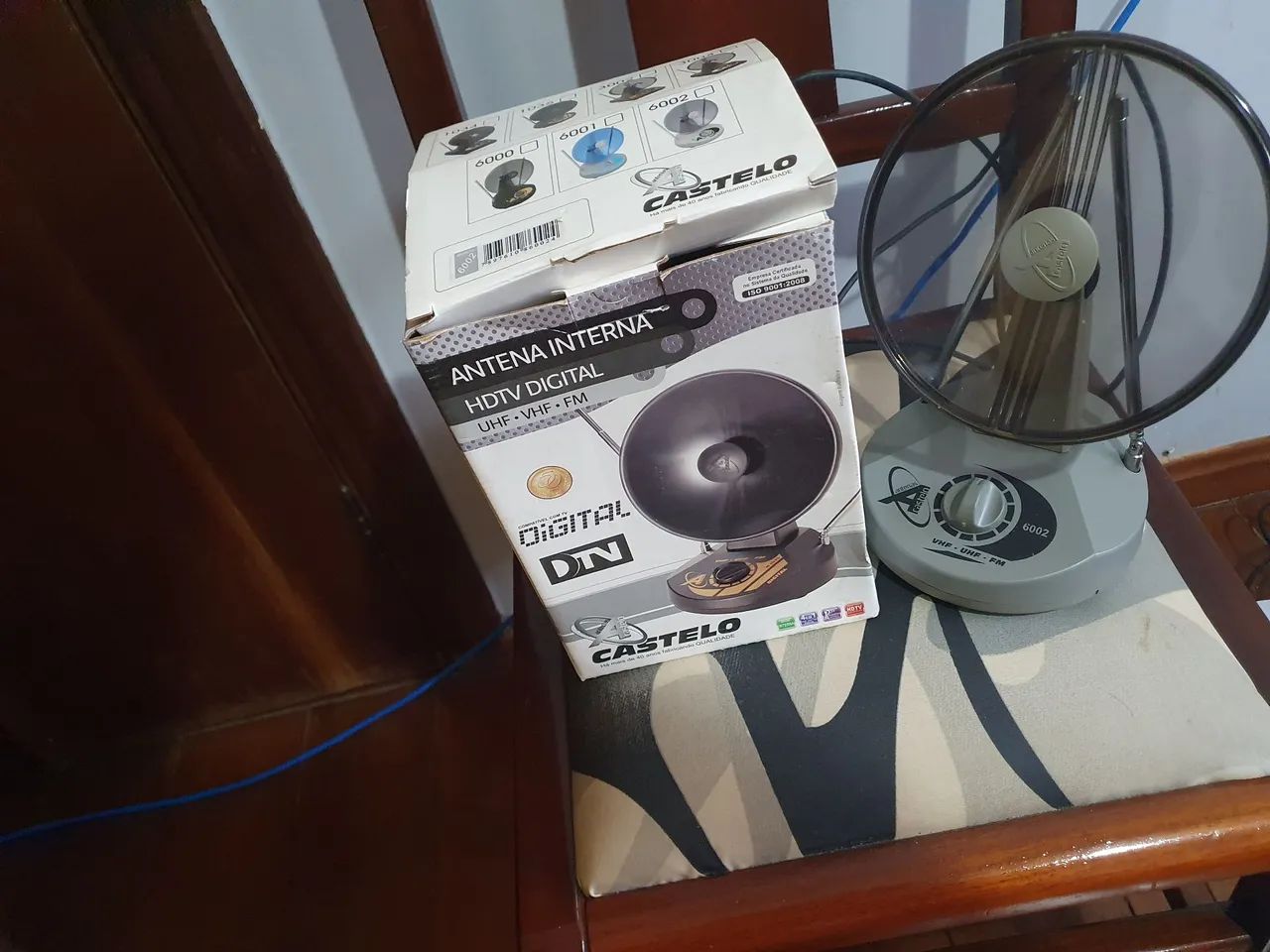 Antena Interna HDTV Digital CASTELO