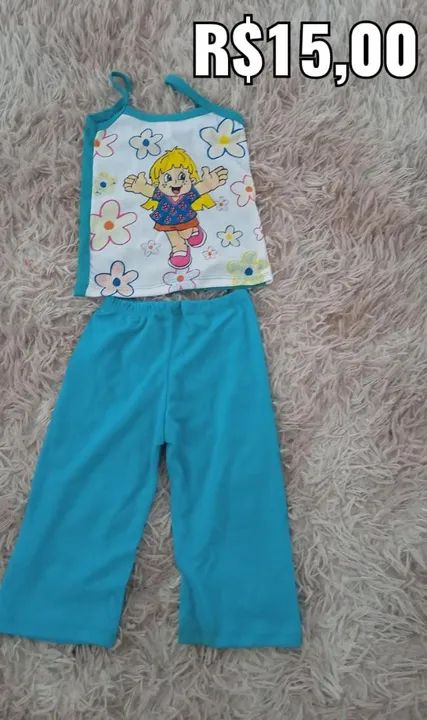 Várias opções de roupa infantil para meninas  - Foto 5