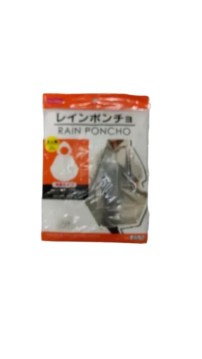 Capa de chuva para adultos tipo poncho Daiso