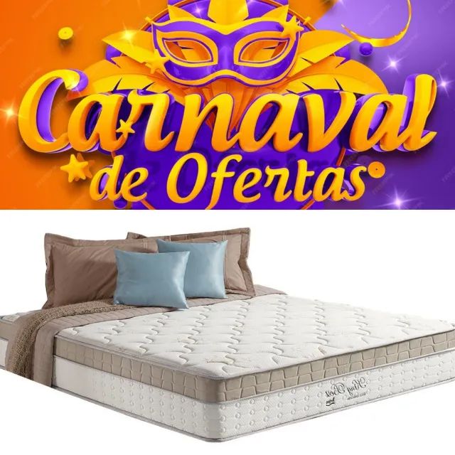 Colchão Casal Anjos Novo