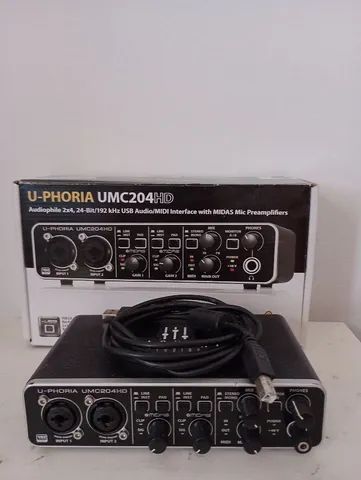 Interface Behringer UMC204HD 
