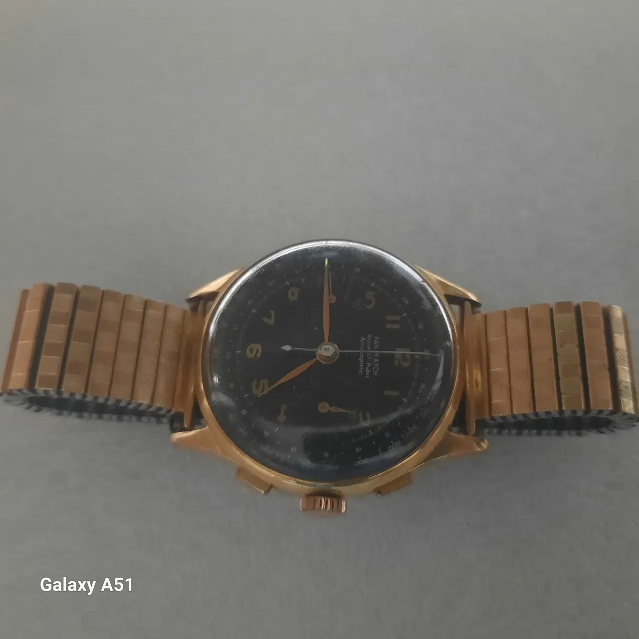 Relógio Pan Watch Cronometro Antimagnétic Acre 17 rubis. Raridade.  - Foto 4