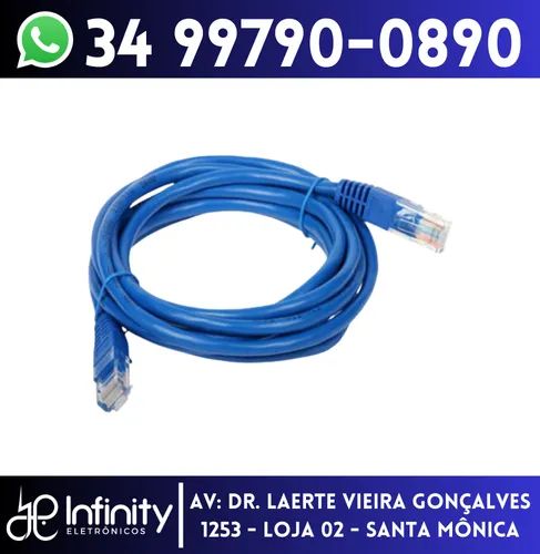 Cabo de Rede Rj45 (consulte tamanhos)