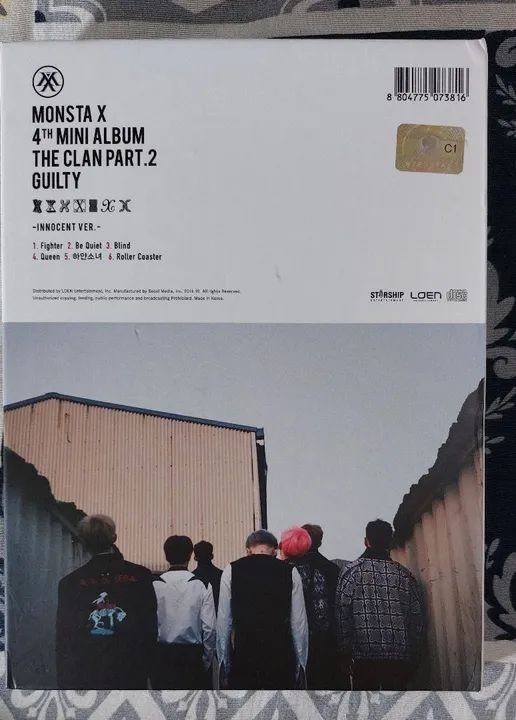MONSTA X - The Clan Part.2 Guilty - 4th Mini Album - Foto 2
