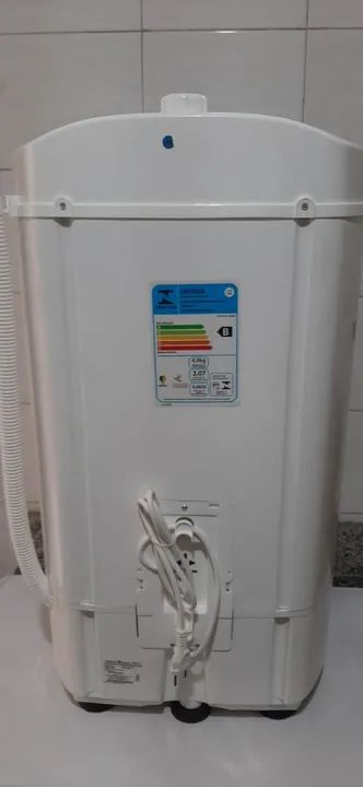 Centrífuga de roupas Britânia elétrica branca 127V - Foto 2