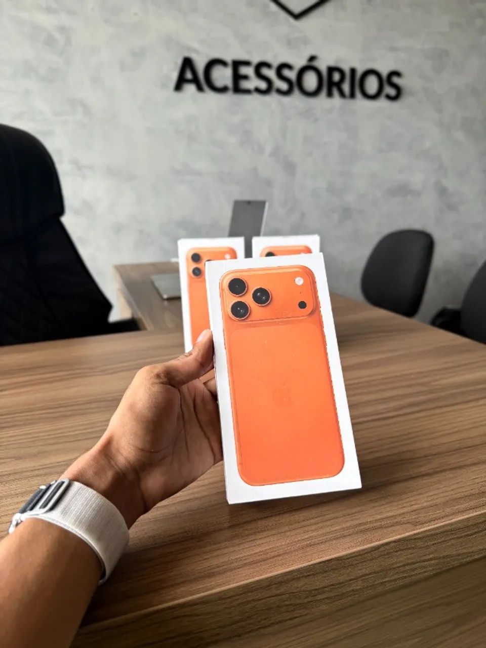 Apple iPhone 17 Pro Max 256GB Laranja Lacrados NOTA FISCAL Loja Fisica BH - Foto 3