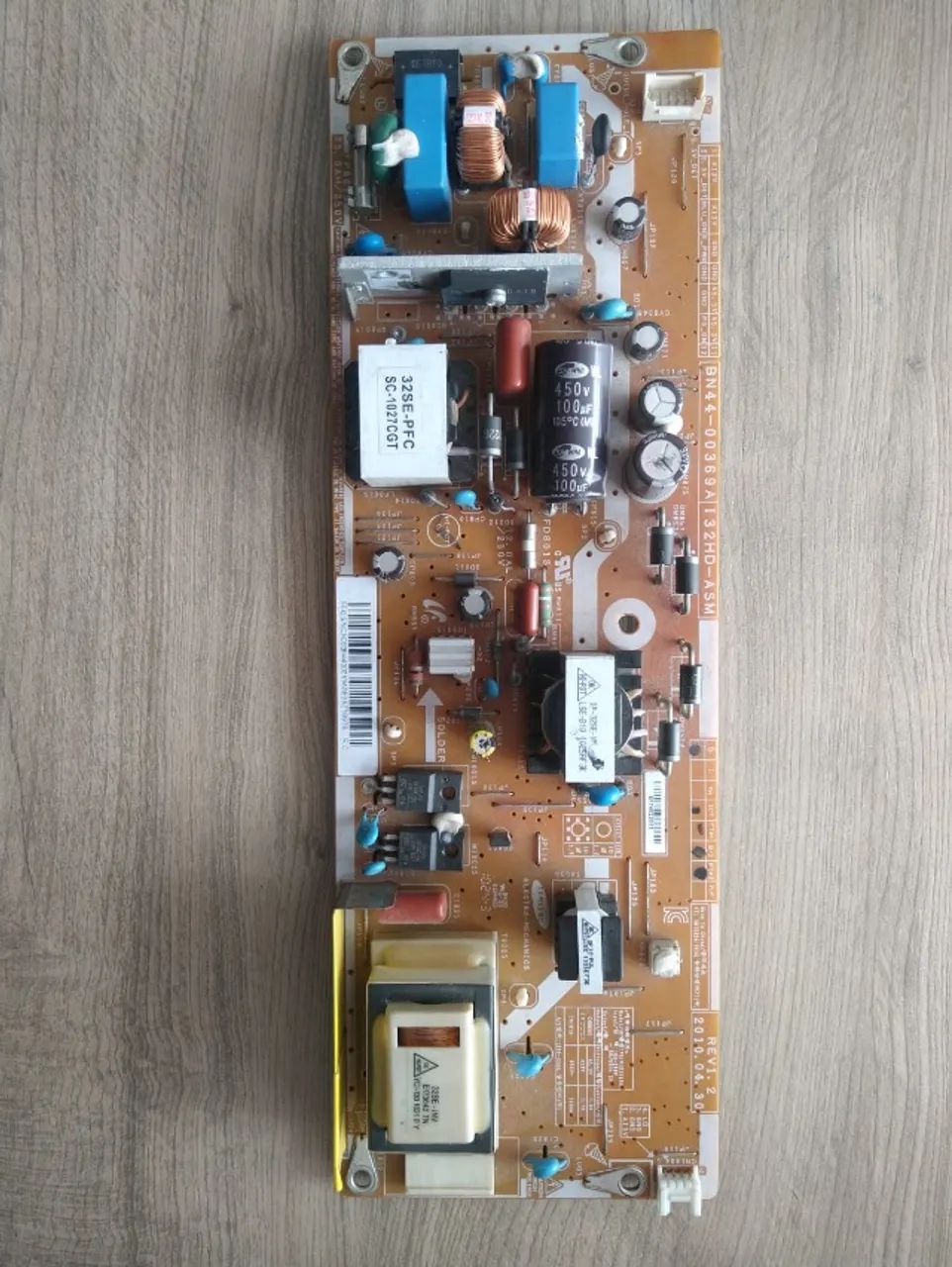 Placa de alimentação para TV LCD SAMSUNG, BN44-00369A, LN32C350D1D, 32 polegadas