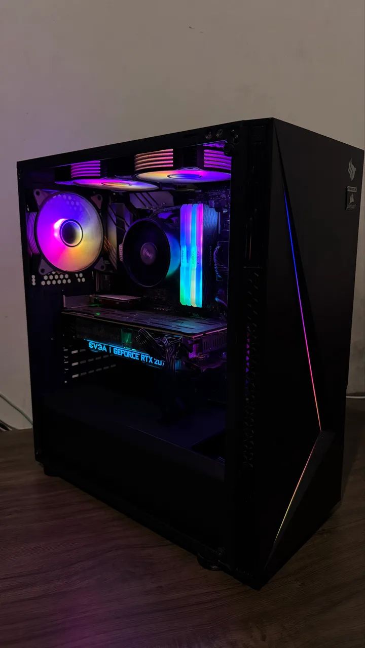 PC GAMER RYZEN 5 5600 + RTX 2070 - Computadores e Desktops