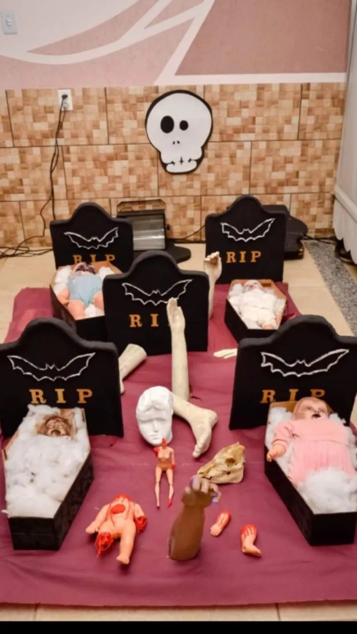 festa halloween diversos produtos do tema  - Foto 4