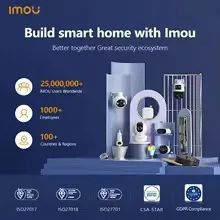 Câmera de Segurança Wi-Fi interna IMOU Cue 2C 1080P FHD Branca + SD 32GB, 12x 17,90 - Foto 2