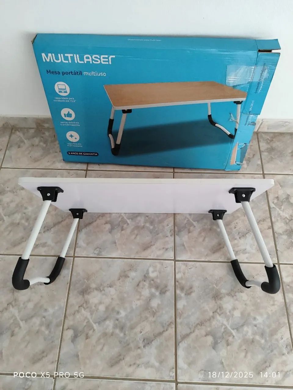 MESA PORTÁTIL MULTILASER  - Foto 4