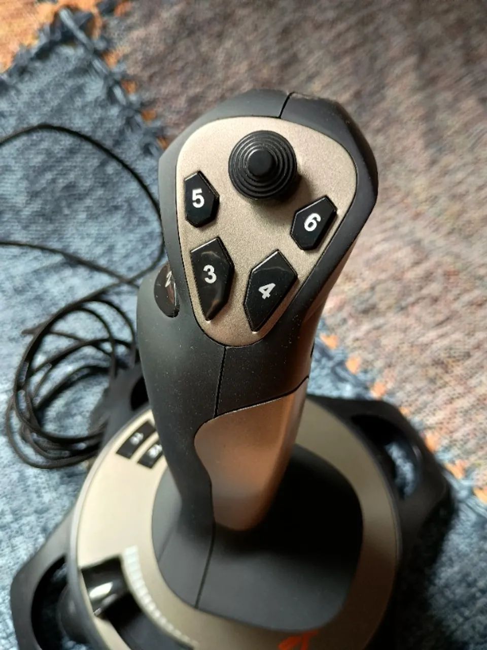 Controle Joystick Simulador de voo Pxn 2113 Pro - Foto 3