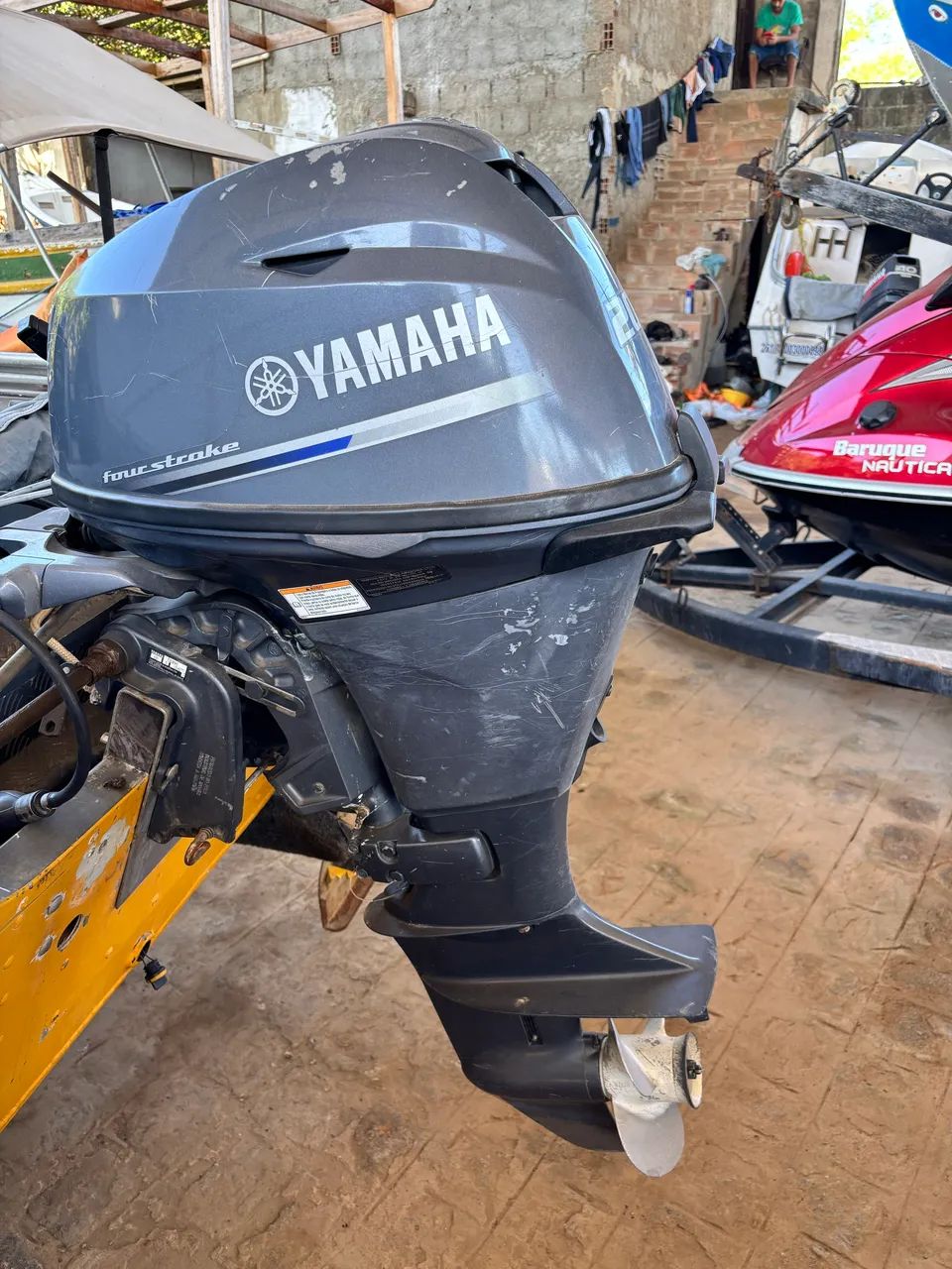 Motor Yamaha 20HP - 4 tempos