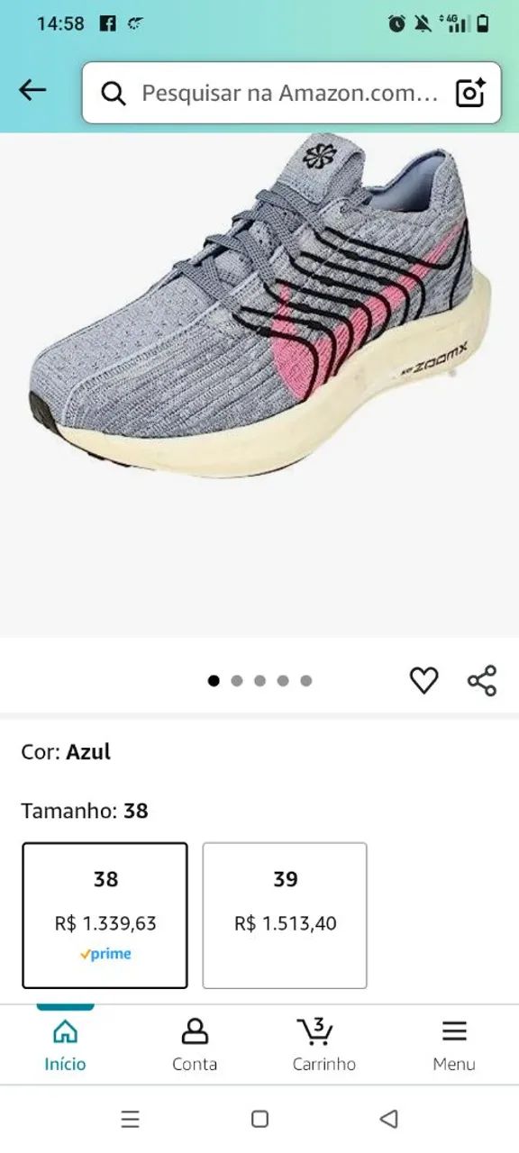 Tênis Nike ZoomX Invincible Run Flyknit 2 Feminino