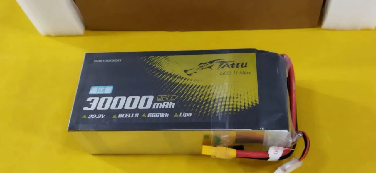 Bateria Tattu 30.000mah 6S para Drone Profissional  - Foto 6