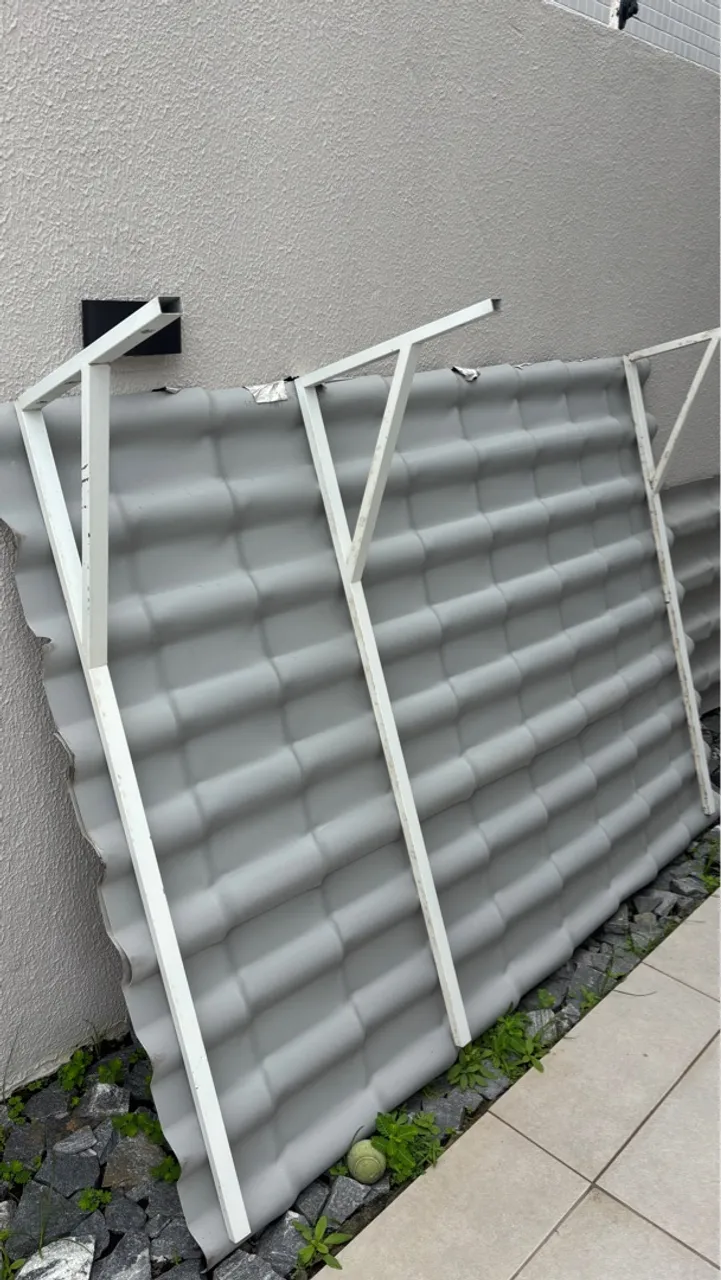 Toldo para área externa + telha