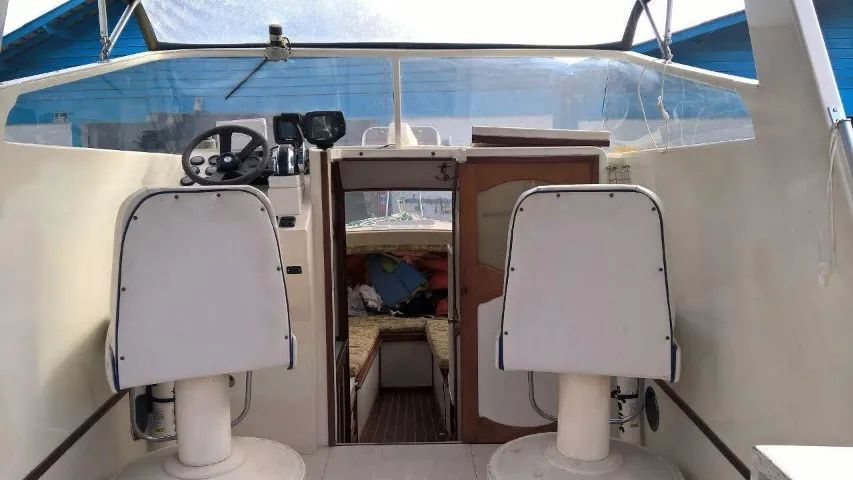 Barco 22 pés motor canadense - Foto 11